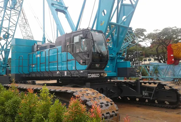 Kobelco 7250 crawler crane, 250 tonne capacity in the Pertama Crane fleet