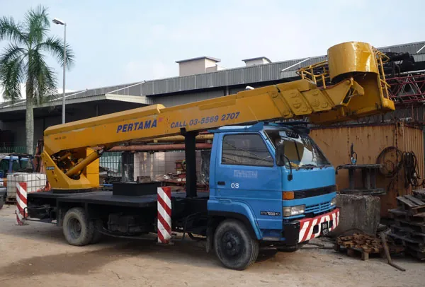 Tadano AT250-TG mobile skylift, 25 metre capacity in the Pertama Crane fleet